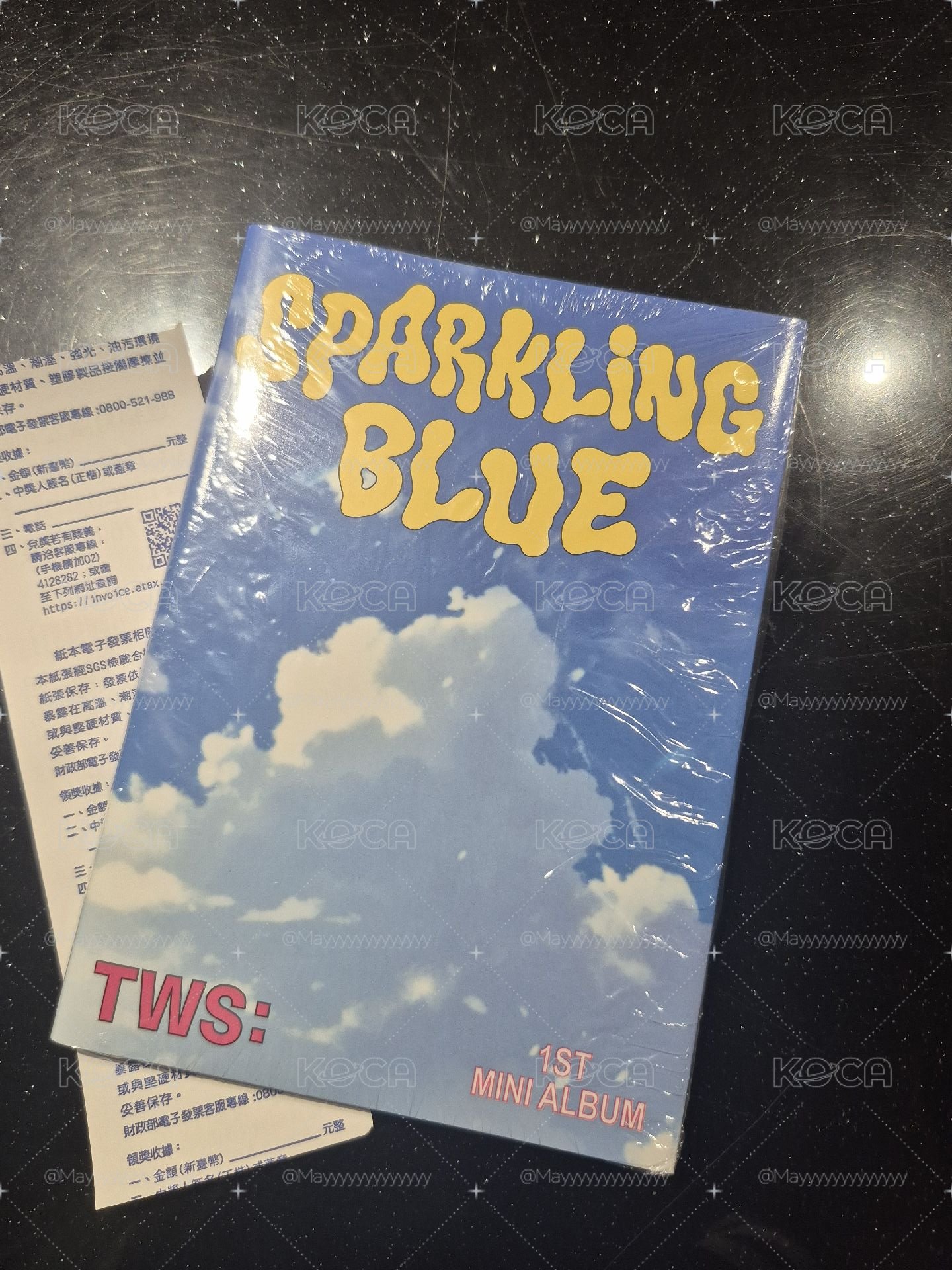Sparkling Blue 電子專 Weverse Album ver