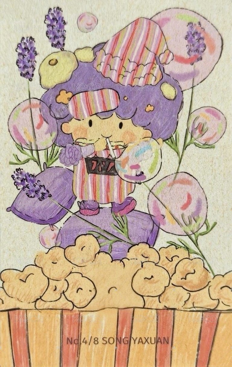米寶娃抱枕 周邊卡  背面