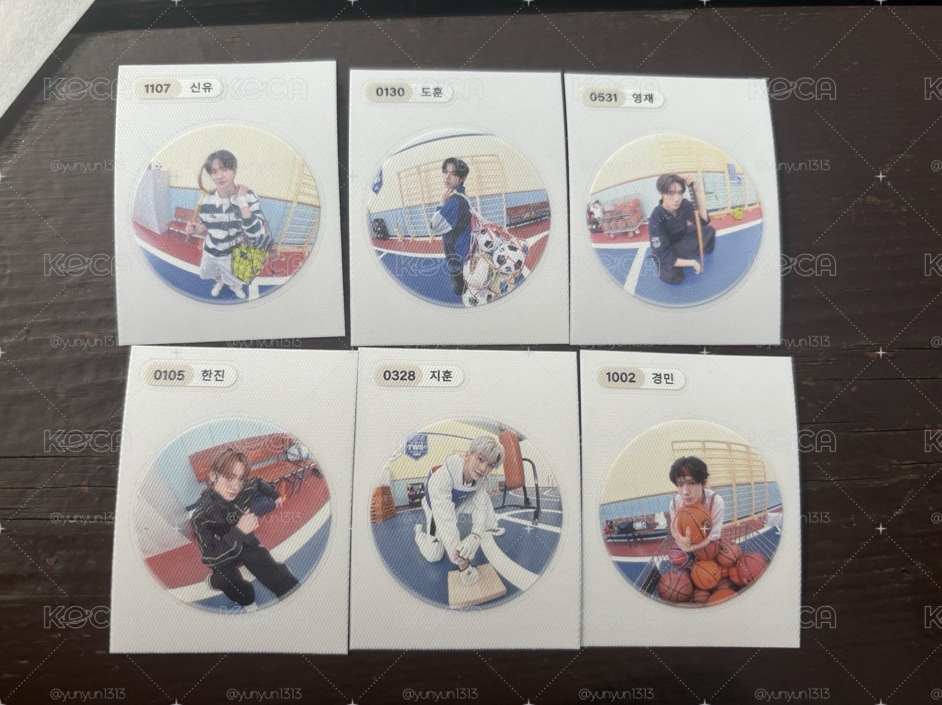 TWS FM入場貼紙一套