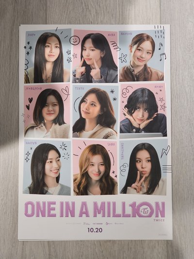 TWICE 10週年 電影明信片 拍立得 海報