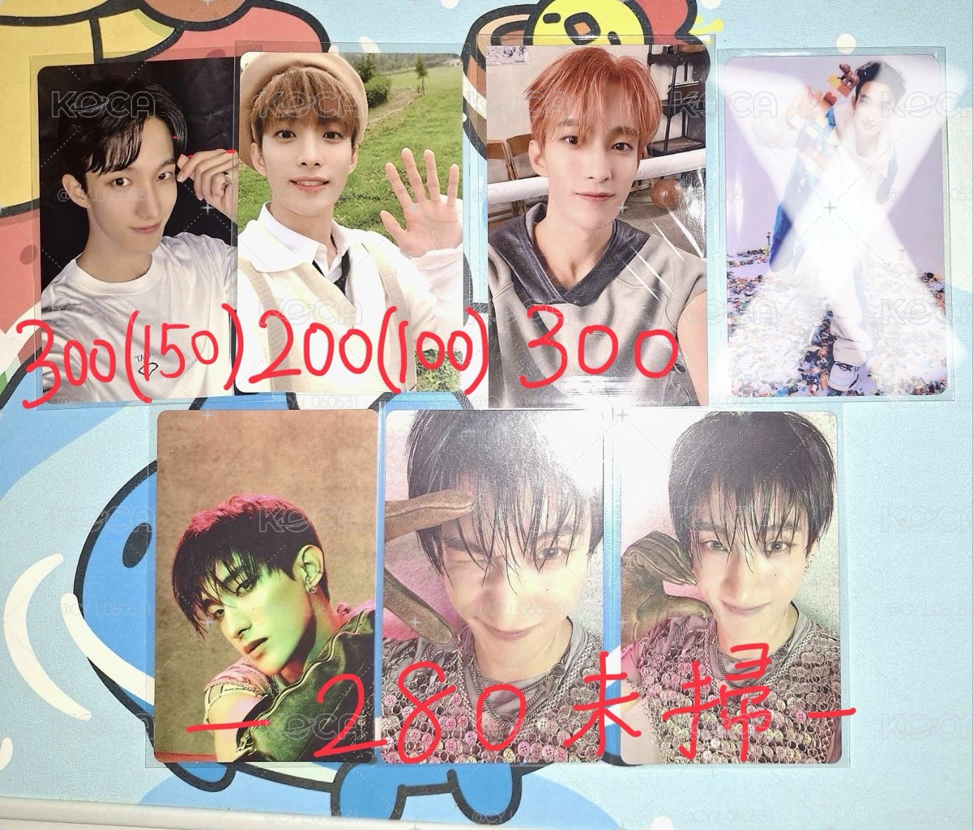 SVT 碩珉 小卡