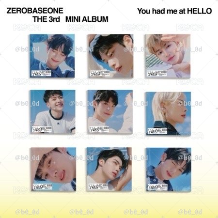 ZB1 迷你三輯《You had me at hello》全新未拆封專輯 DIGI版 單封 無特典