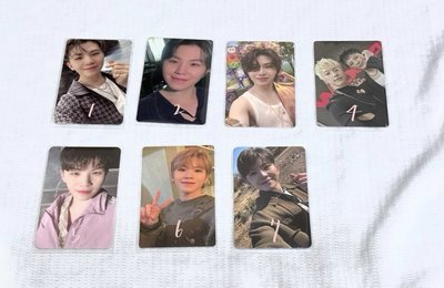 SEVENTEEN Woozi 李知勳 photocards