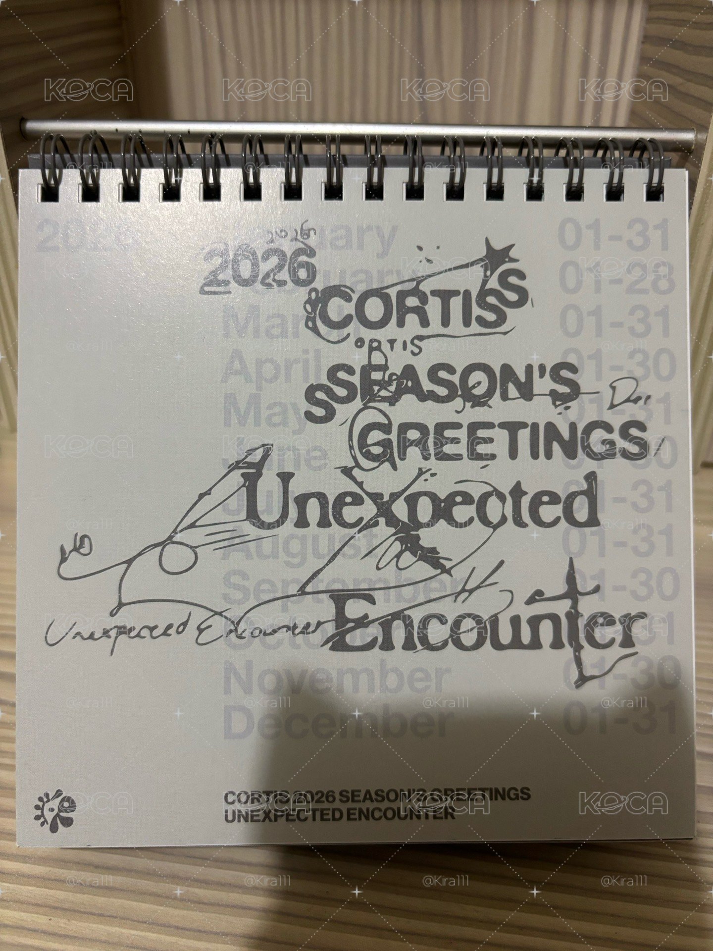 CORTIS年曆拆售組合