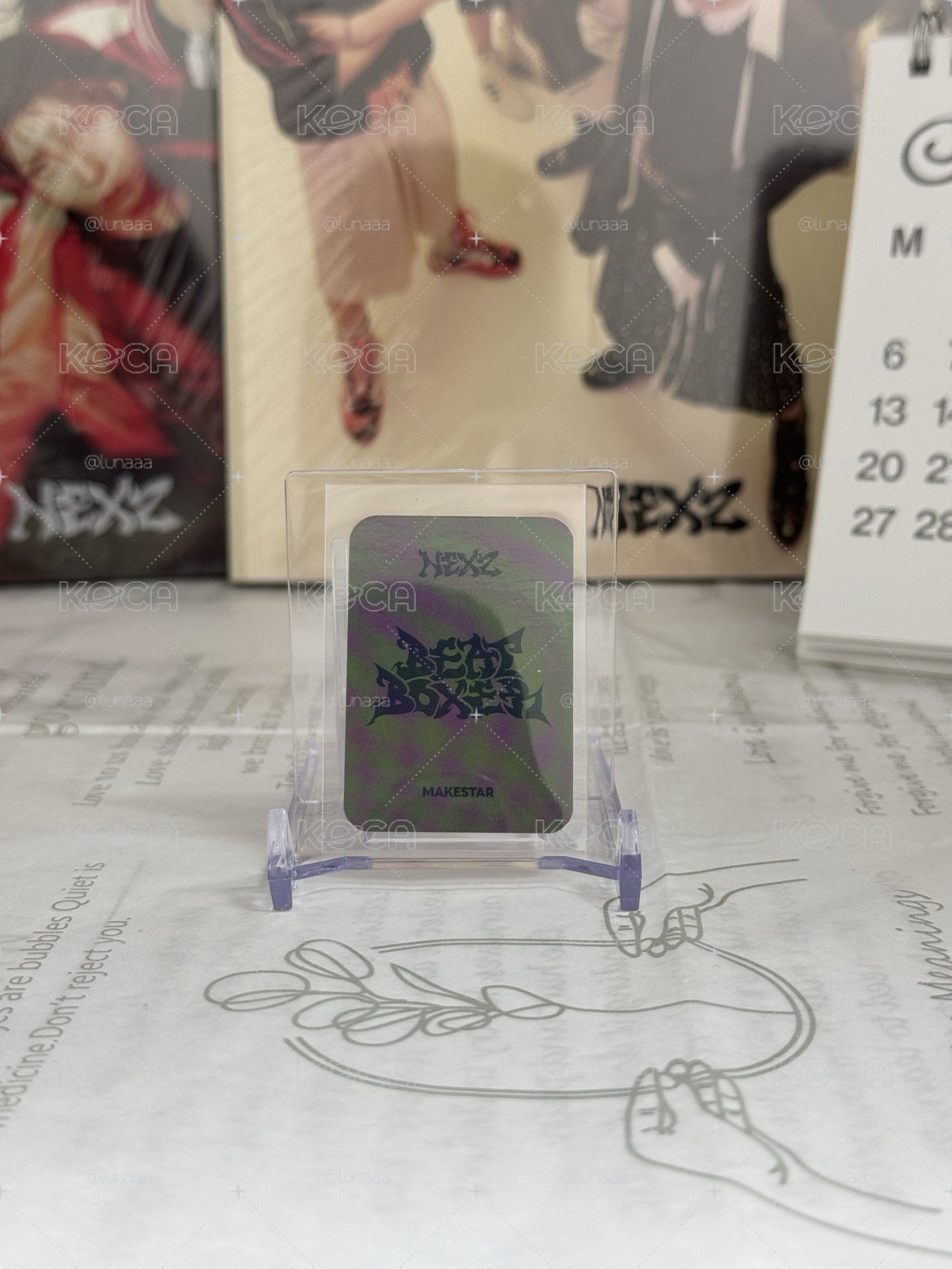 NEXZ 🐾 迷三 ms6.0 簽售卡 懟臉 大臉