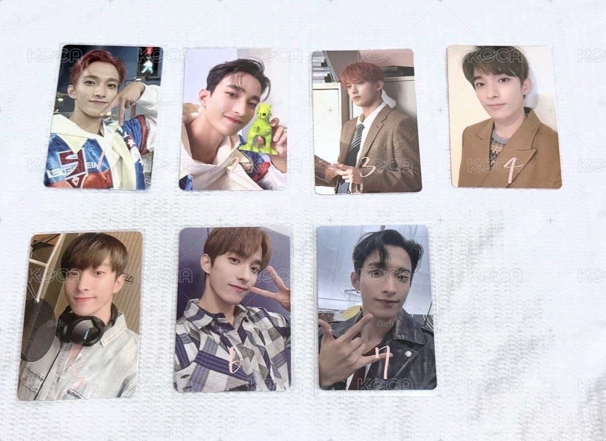 SEVENTEEN DK 李碩珉 photocards