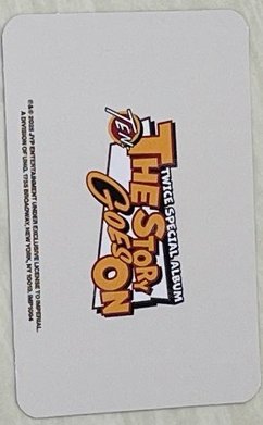 特四 target 特典卡 黑膠 vinyl ver 背面
