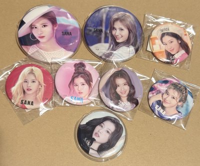 (現貨7個不拆出 可當日寄出）twice MISAMO sana徽章組