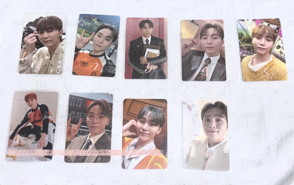 SEVENTEEN Seungkwan 夫勝寛 photocards