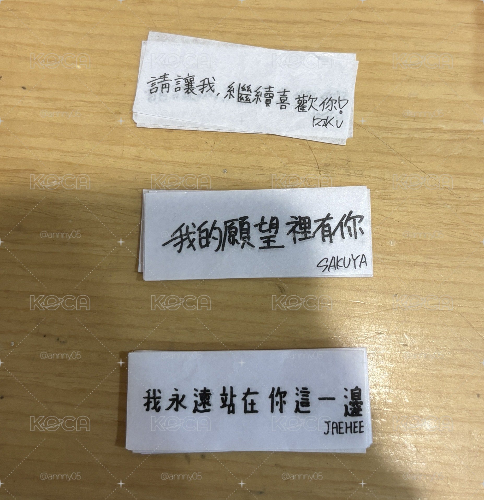 nct wish高雄/台北場紙花
