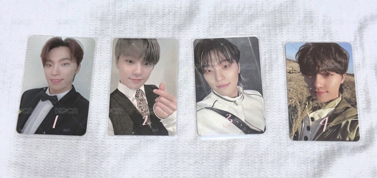 SEVENTEEN Dino 李燦 photocards