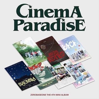 ZB1 迷你四輯《Cinema Paradise》全新未拆封專輯 ZEROSE版 無特典