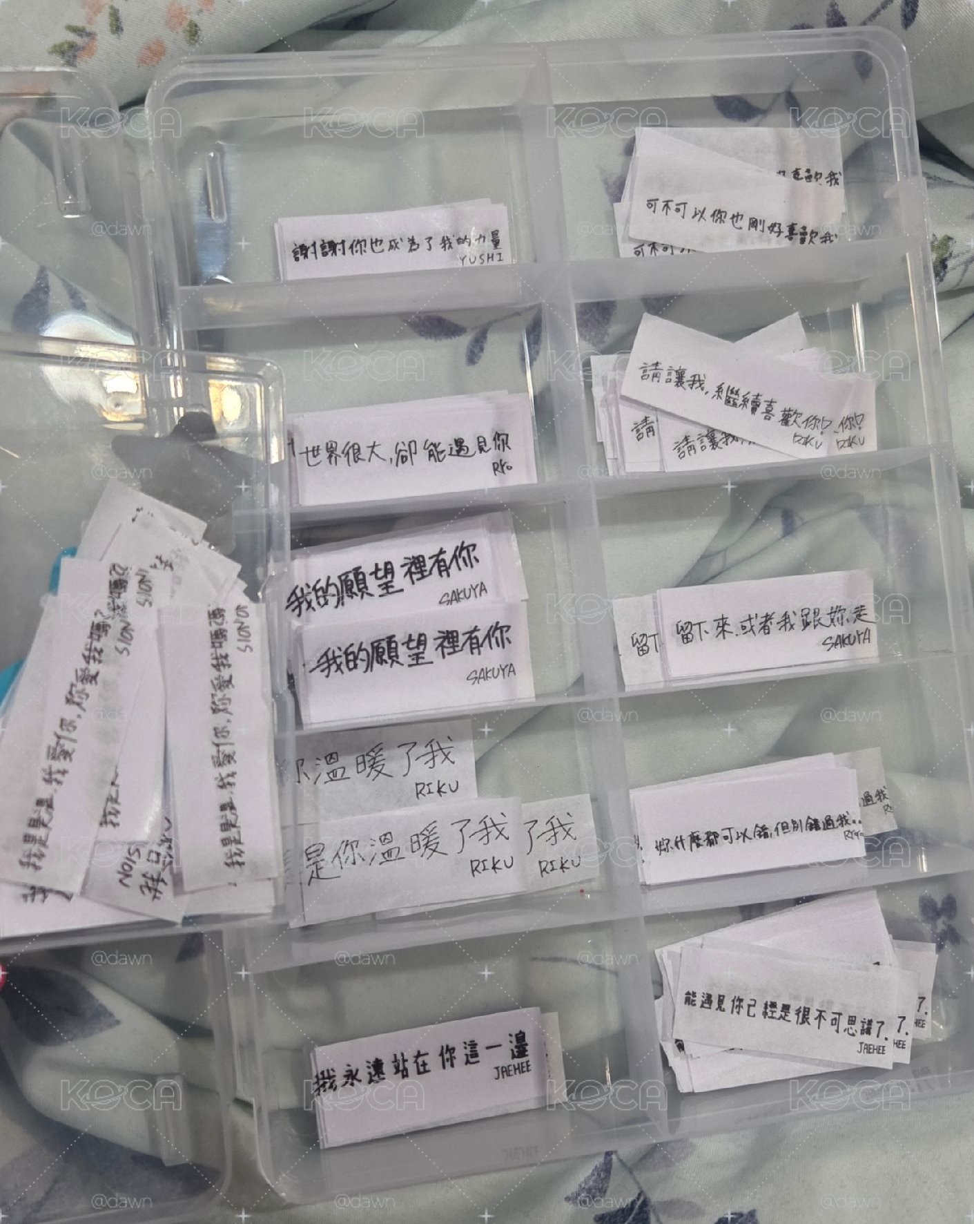 一巡紙花