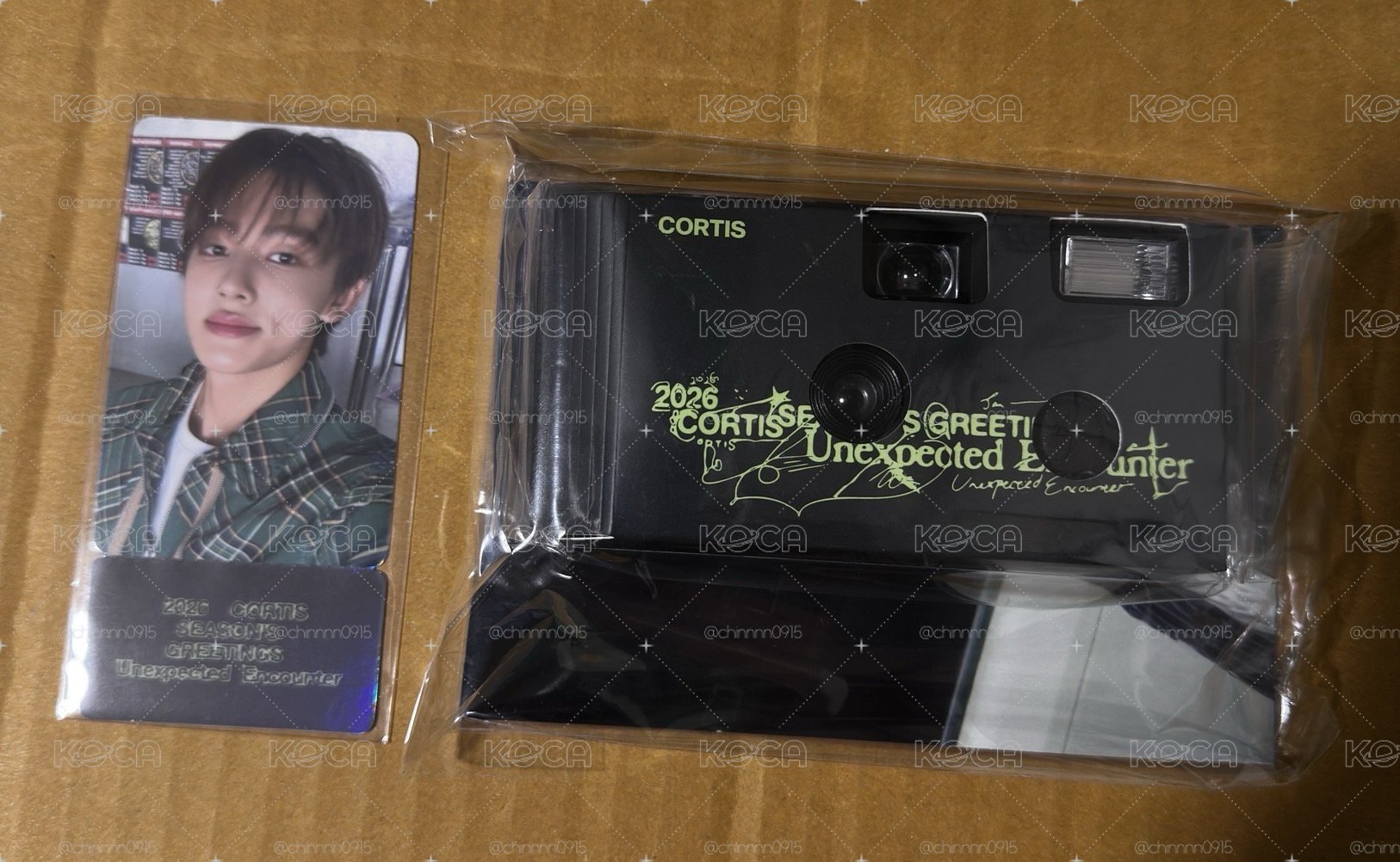 CORTIS 底片相機+玹特典票卡