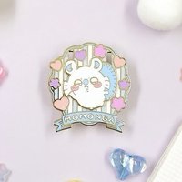 別針襟章 旋轉別針