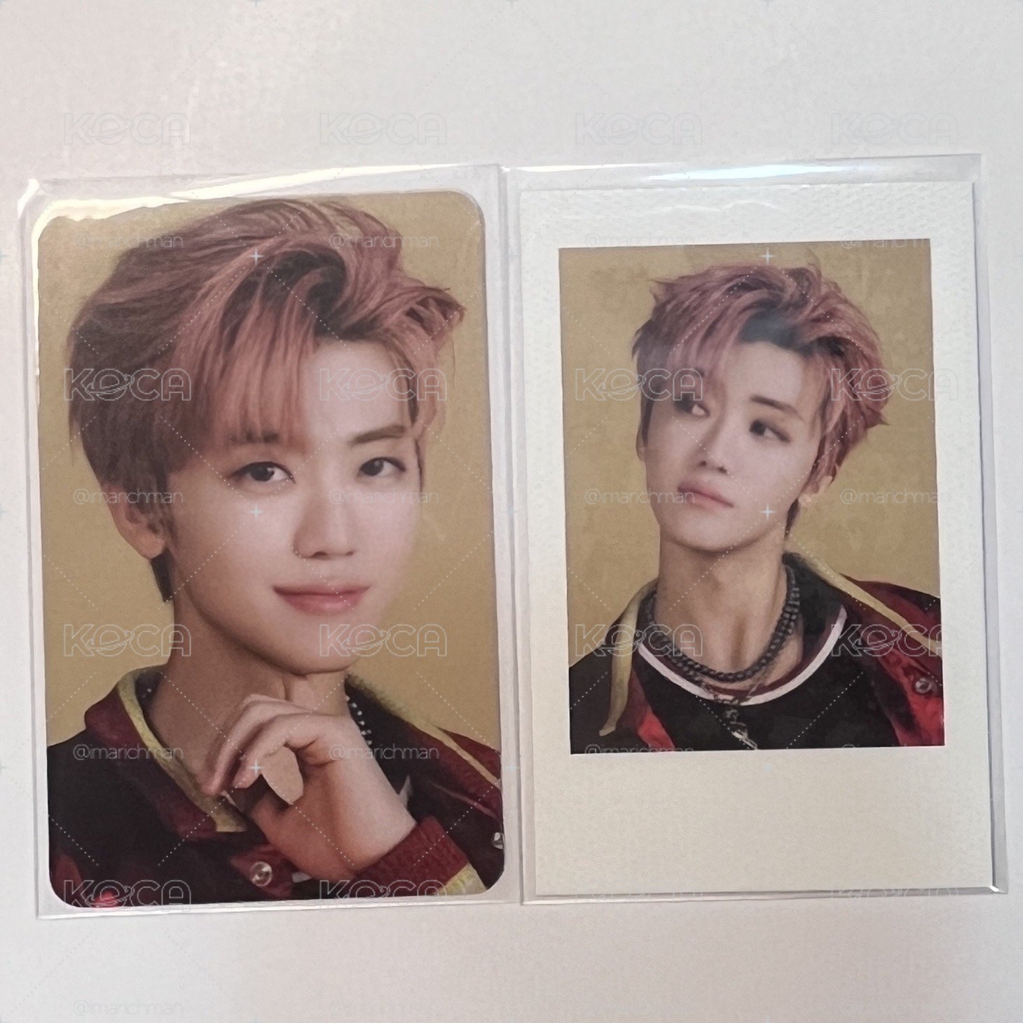nct dream jaemin 渽民 nct nation 照片小卡組