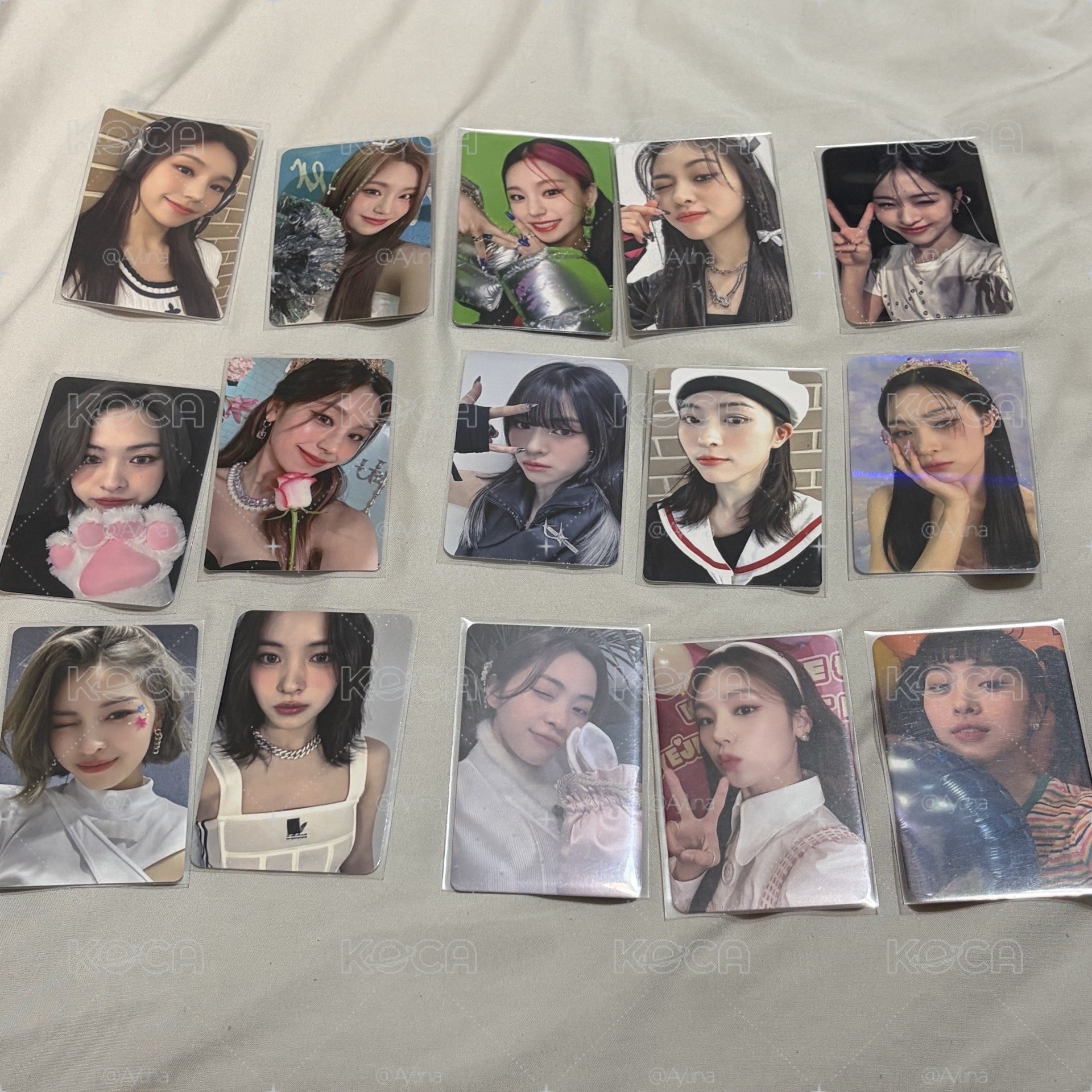 Itzy 周邊小卡特典 ryujin yeji