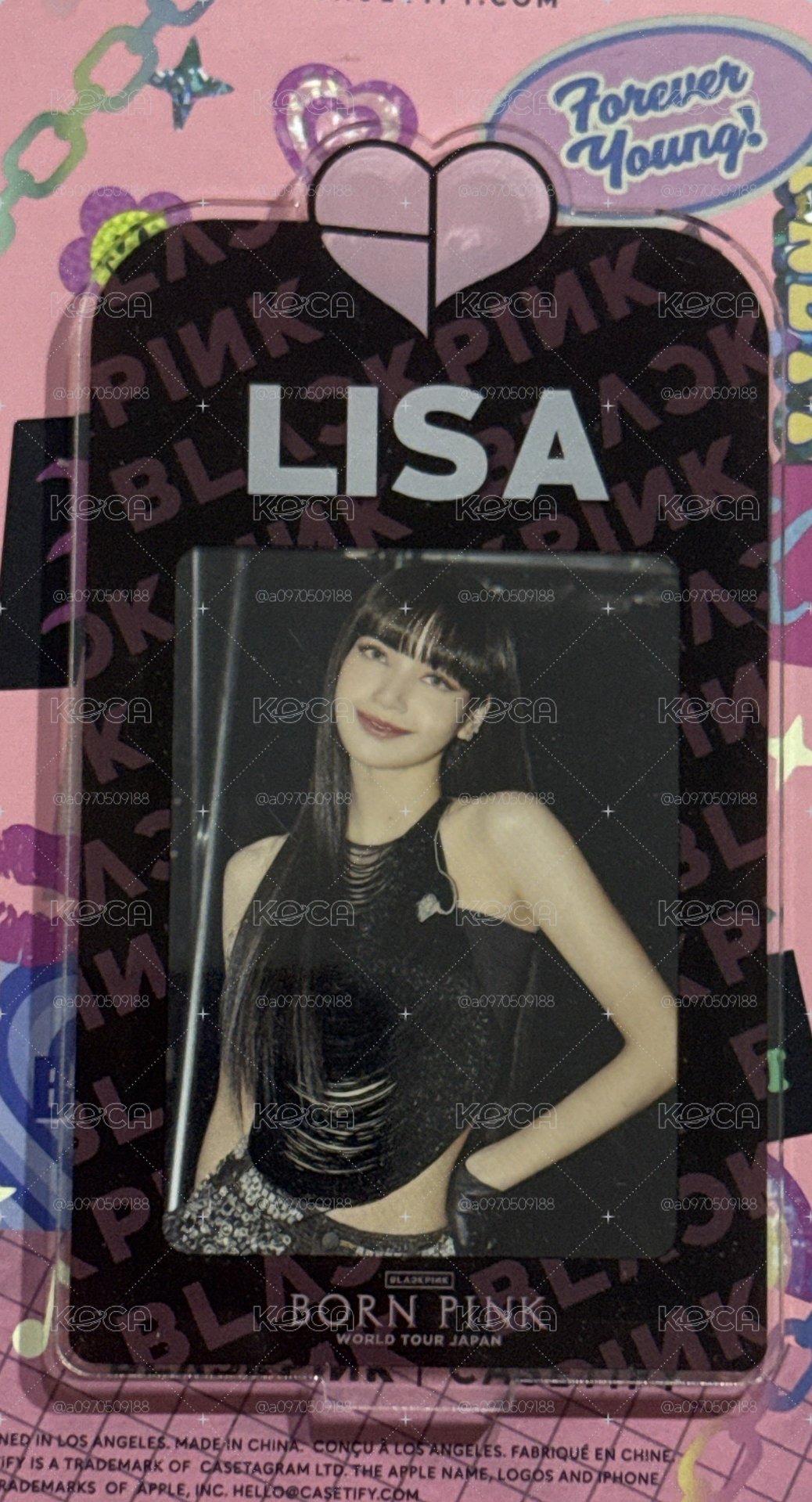 Lisa 日場立牌