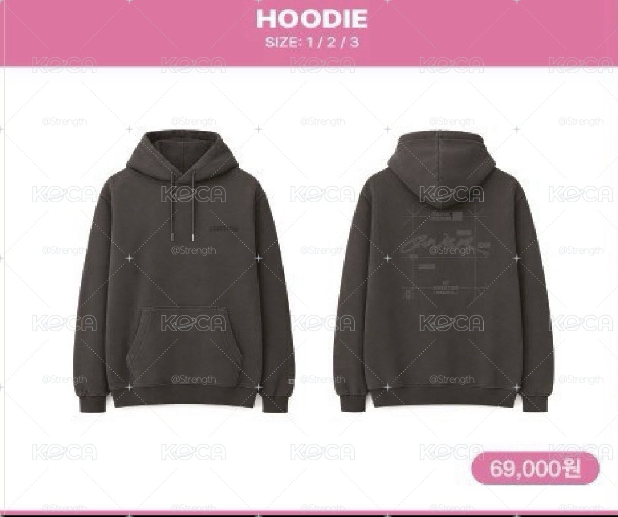 現貨QWER 帽T size2