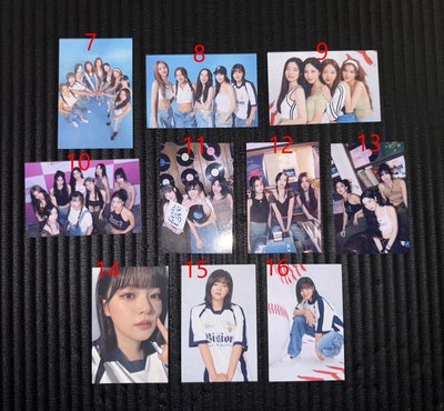 TWICE 官方周邊、小卡