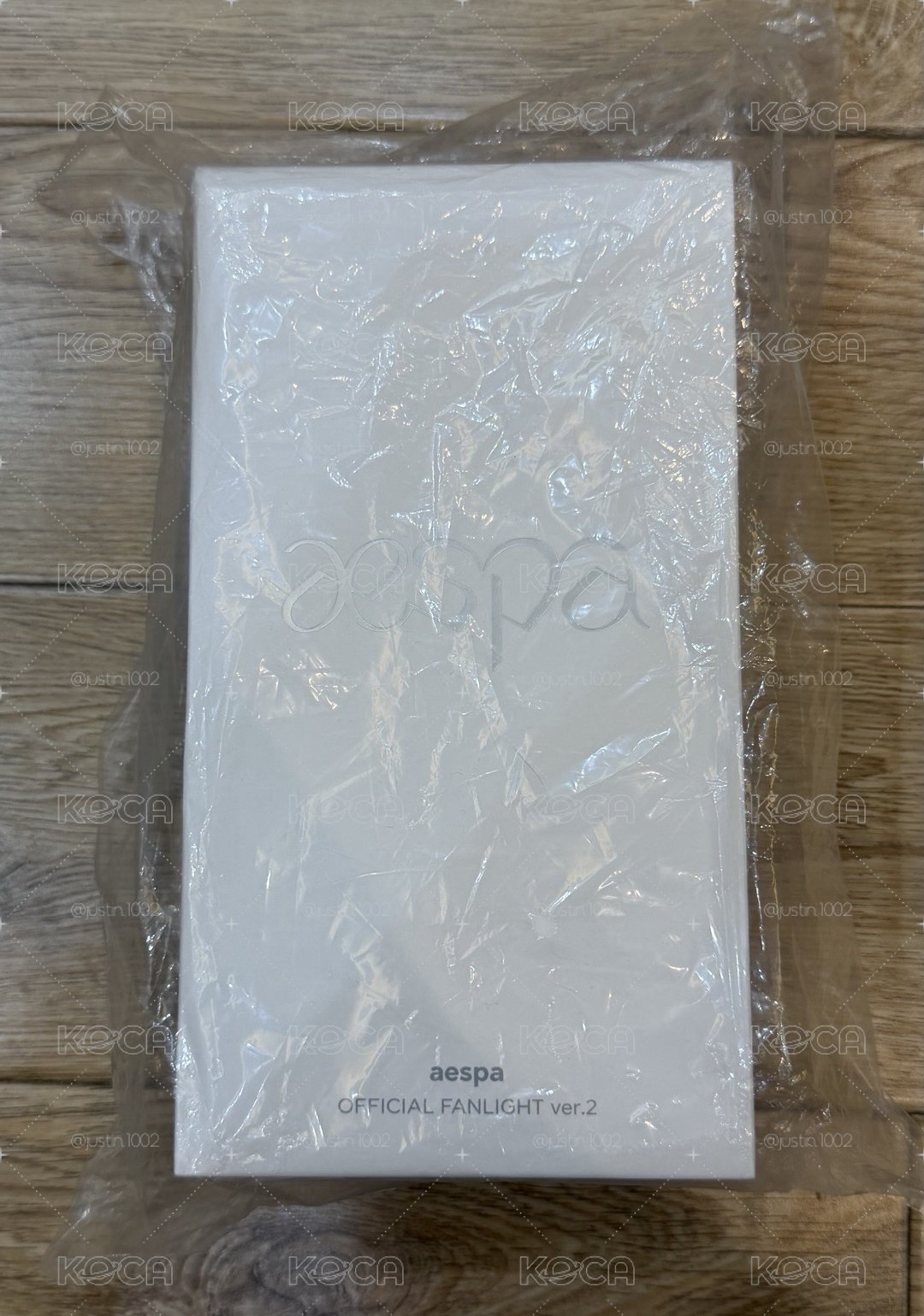 aespa二代手燈含卡
