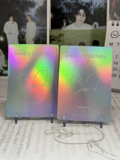 TXT 崔杋圭 21Fanlive 隨機卡 四寸卡