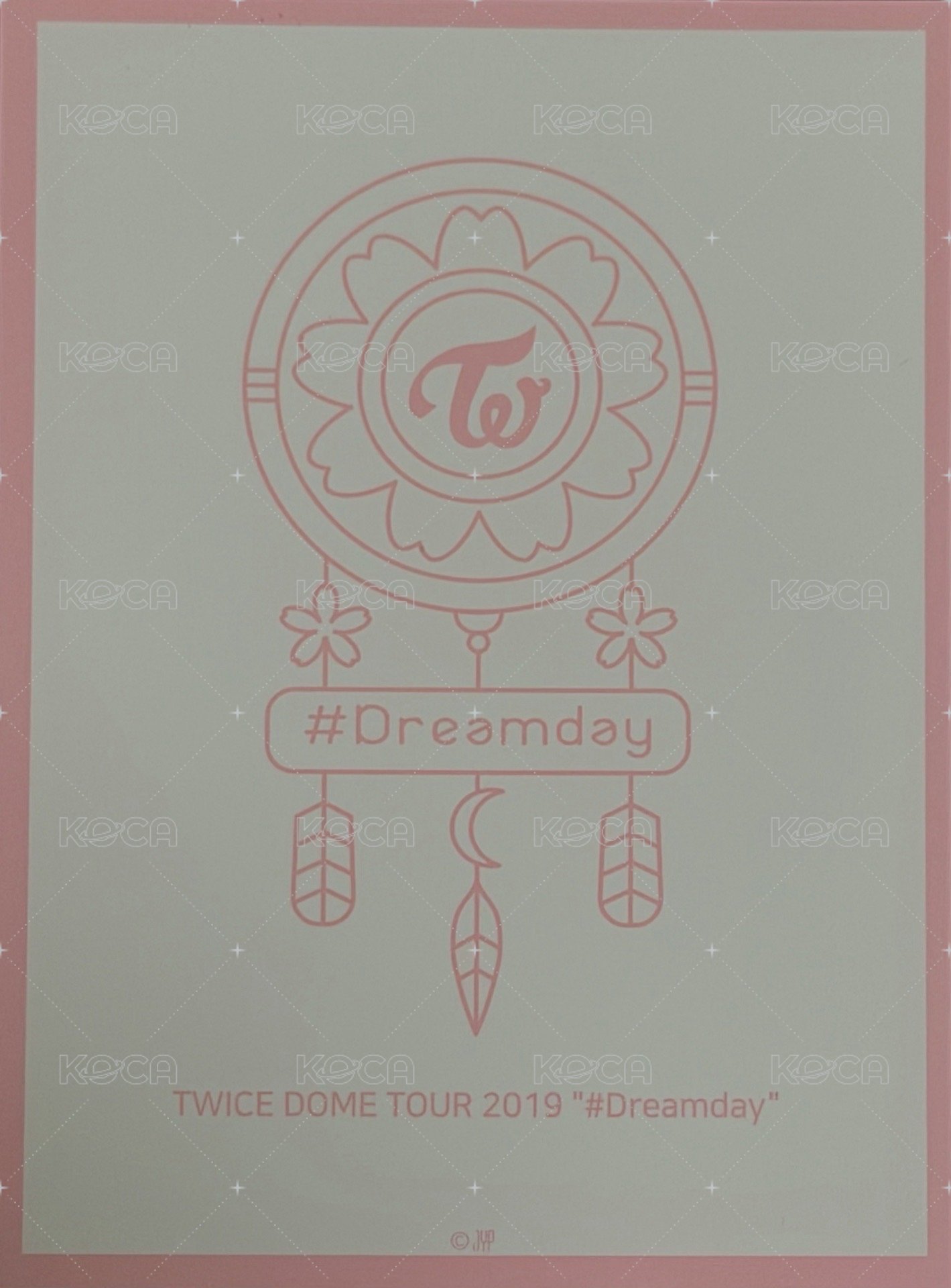 #DREAMDAY 明信片  背面