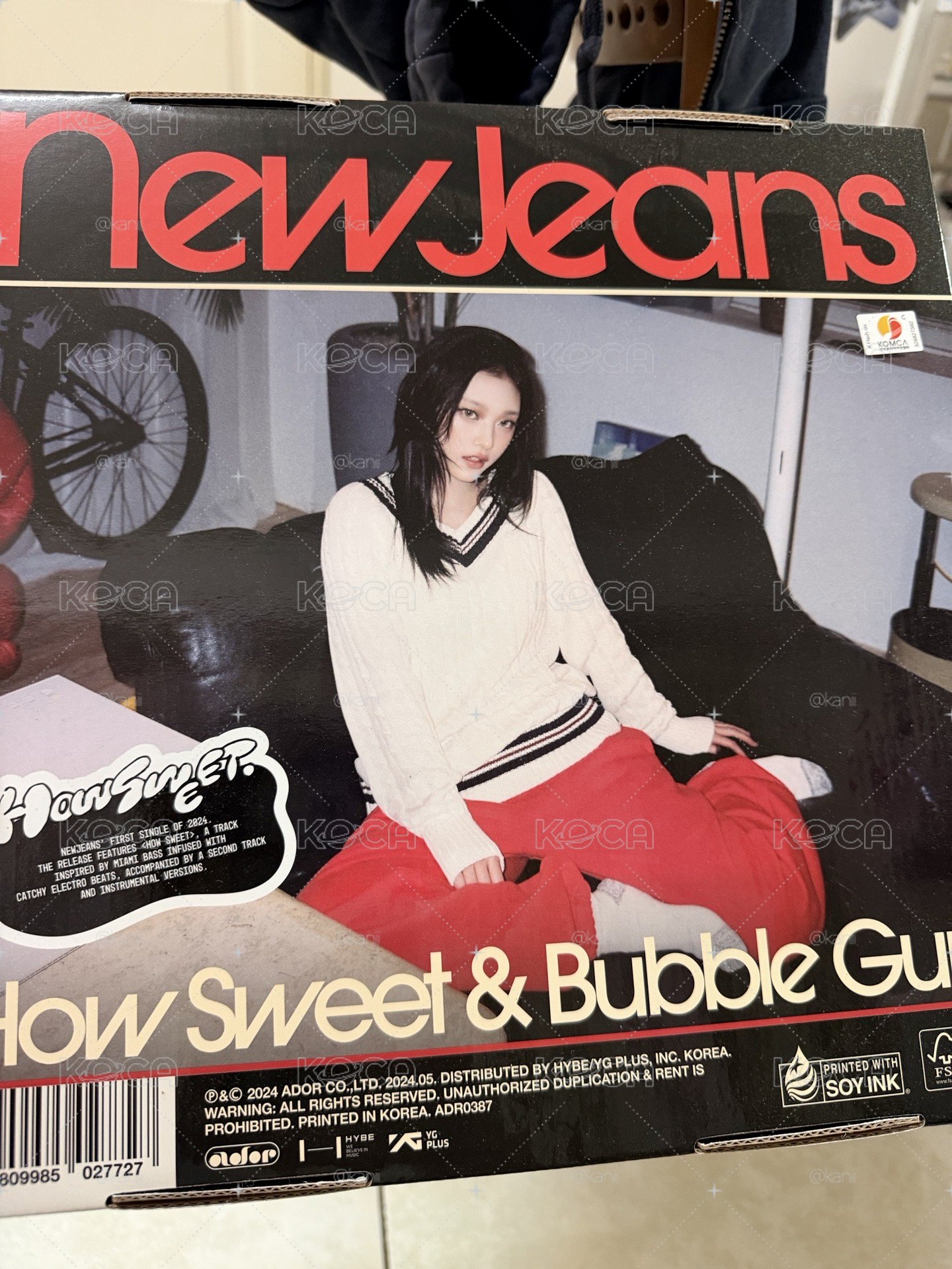 NewJeans How Sweet 專輯 Haerin ver.