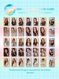 25大阪快閃店 隨機卡 女生組