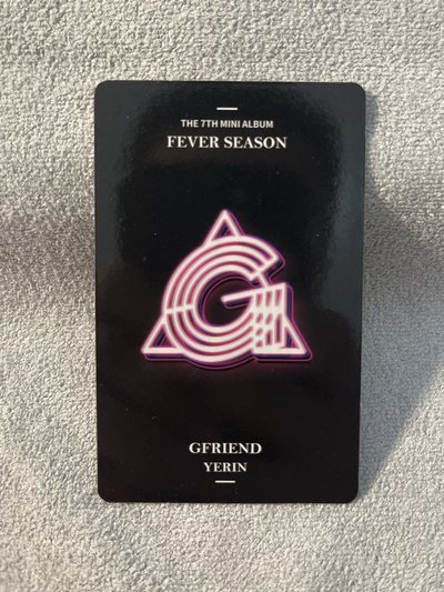 GFRIEND Yerin 睿隣 迷七專輯卡