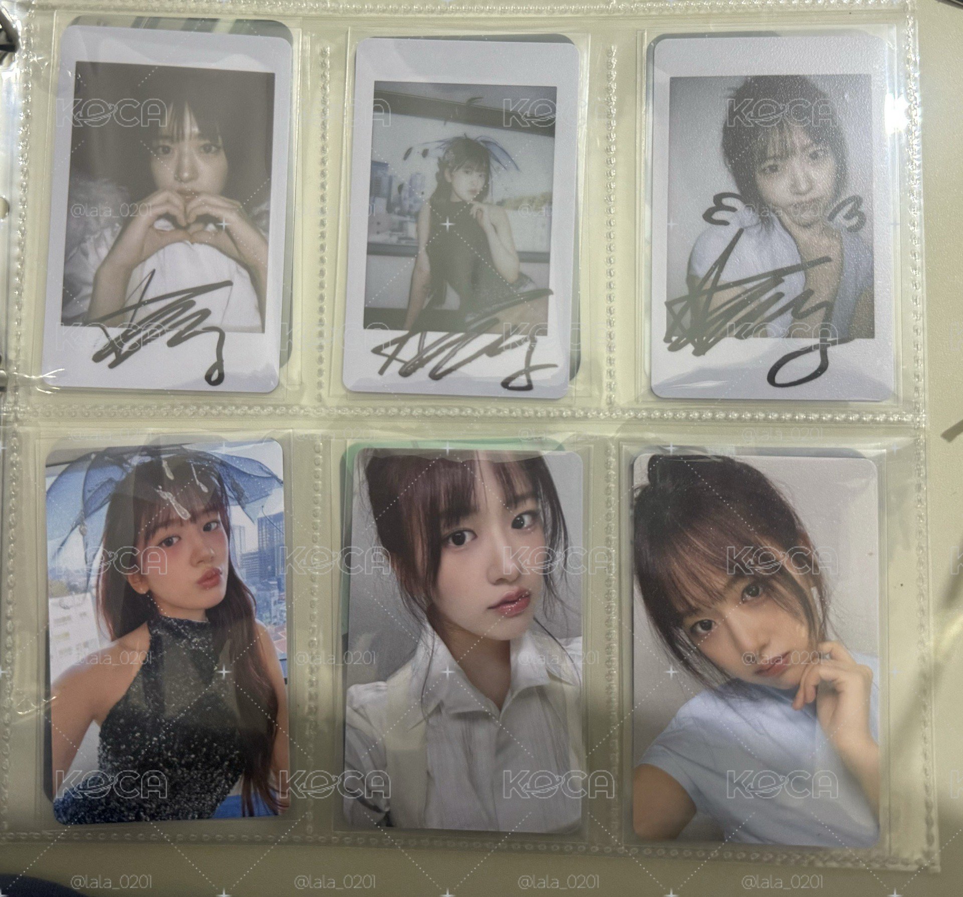 ARENA雜誌安 中文卡背 6張set