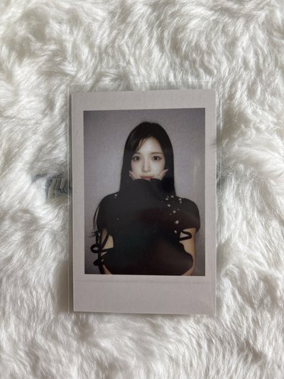 yuha Focus sr 2.0 簽售卡 拍立得