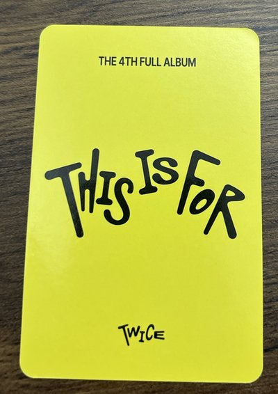 MISAMO 紗紗東蛋遊戲卡💜