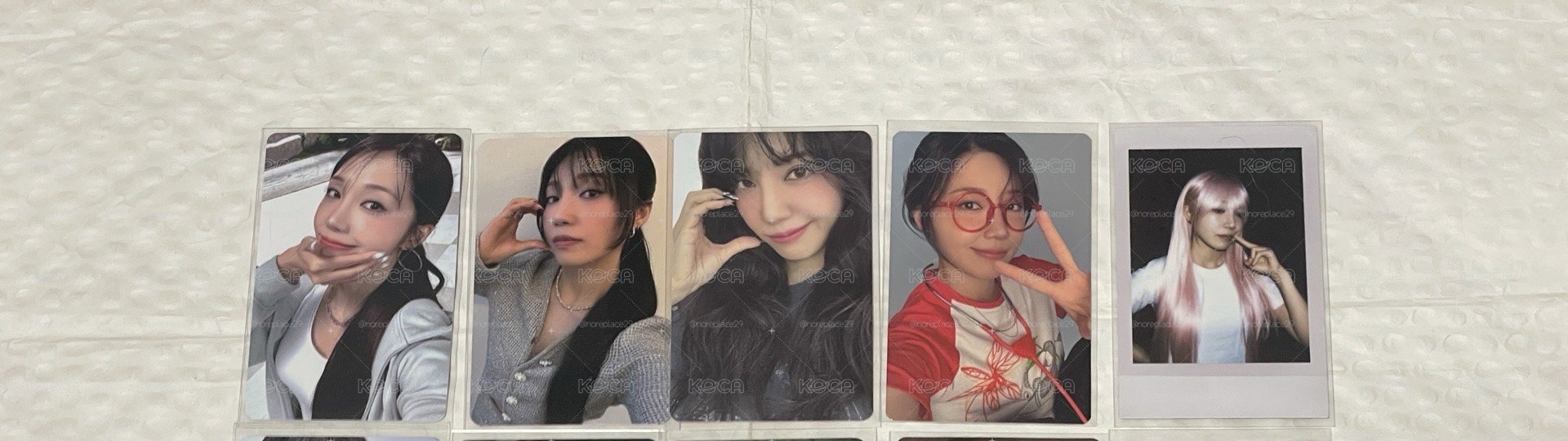 Apink 恩地小卡五張