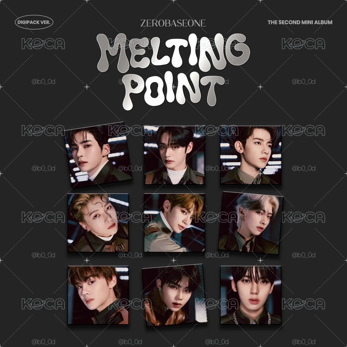 ZB1 迷你二輯《MELTING POINT》全新未拆封專輯 DIGI版 單封 無特典
