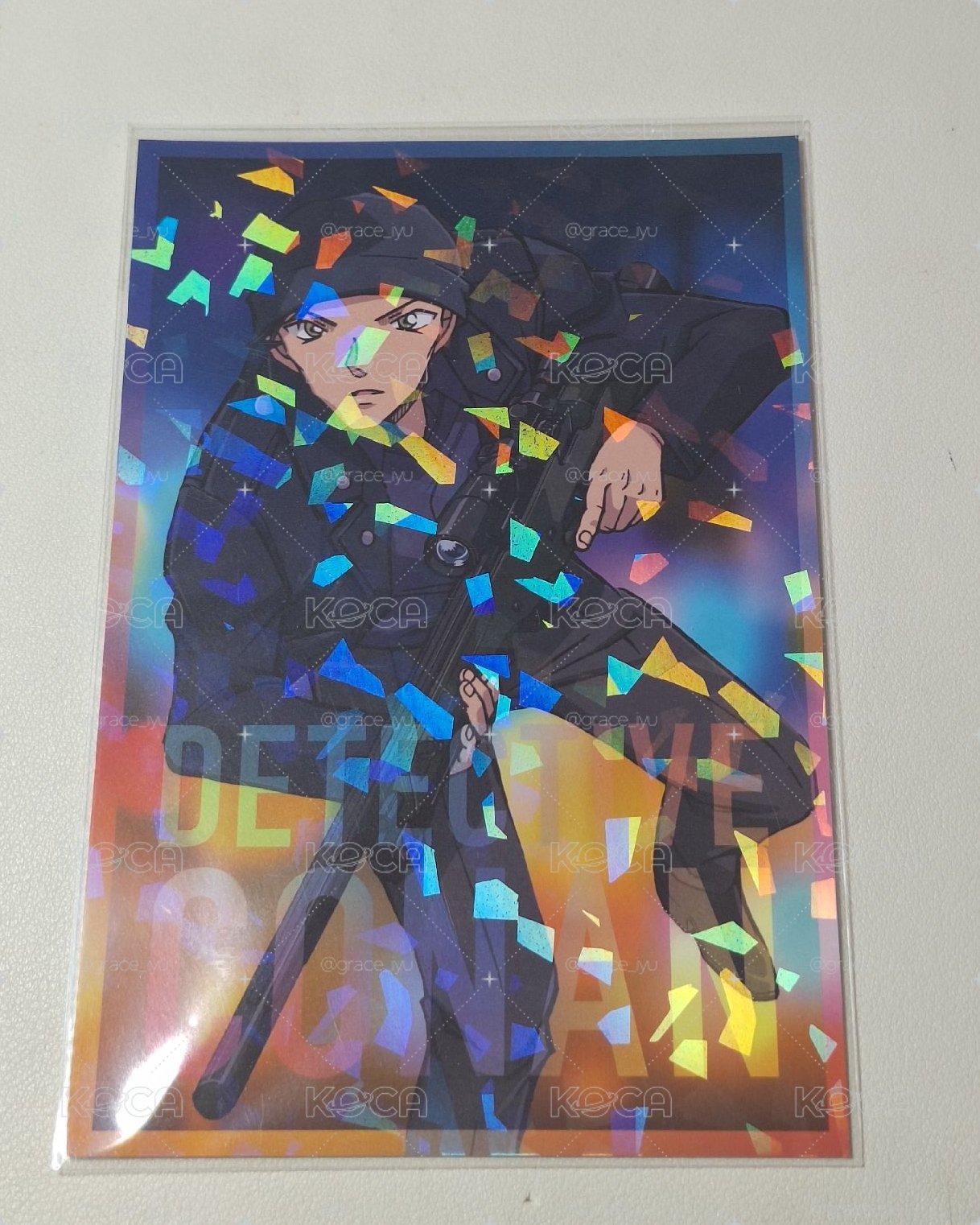 名偵探柯南 赤井Citylights明信片*