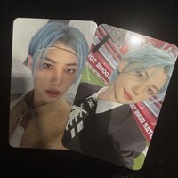 藍髮帥哥頭上有線