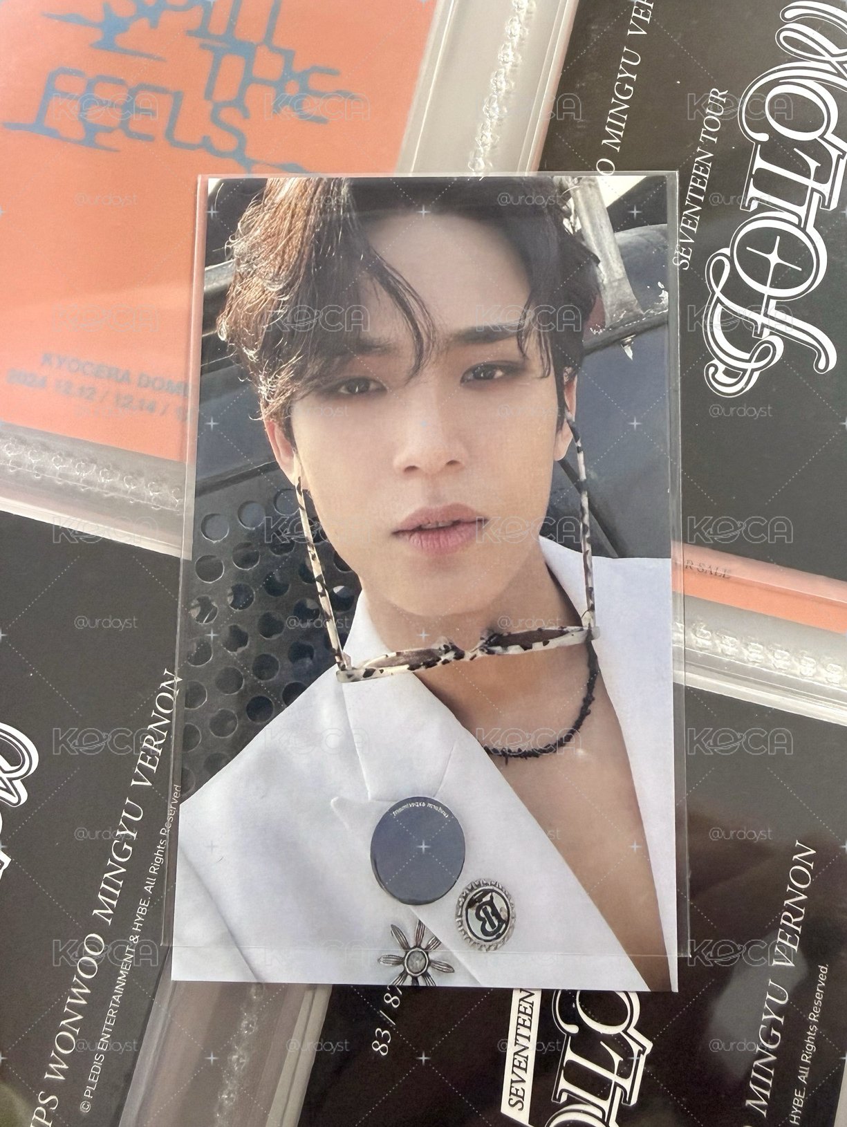 金珉奎MINGYU 正規四 環球特典 西裝奎