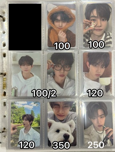 ZEROBASEONE 章昊 盤 專卡/特典卡/幸運卡/週邊卡