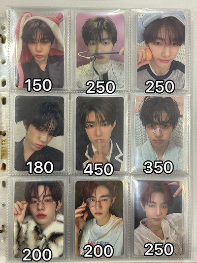 ZEROBASEONE 章昊 盤 專卡/特典卡/幸運卡/週邊卡