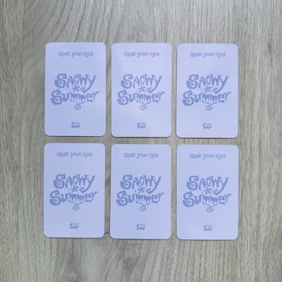 CYE Snowy Summer sw 線上2.0 簽售特典