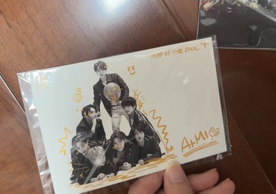 Map of The Soul:7 小卡明信片貼紙