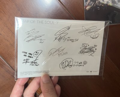 Map of The Soul:7 小卡明信片貼紙