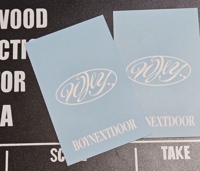 WHY.. 環球 預售 特典卡 pb 官拍