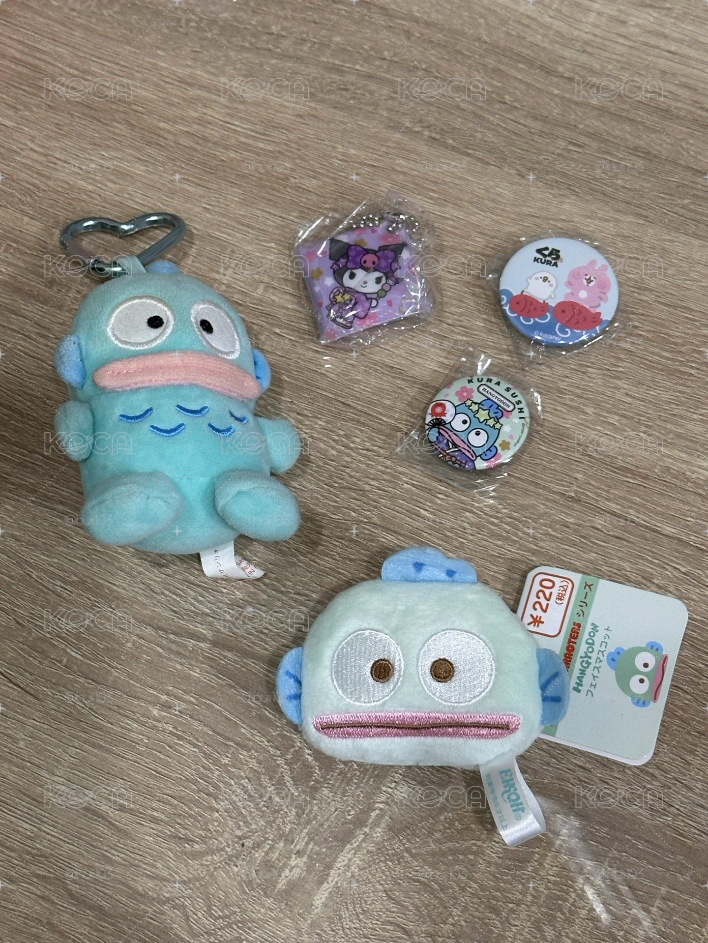 人魚漢頓愛心扣