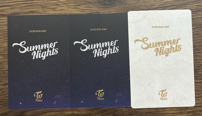 紗紗 Summer Nights 小卡區💜