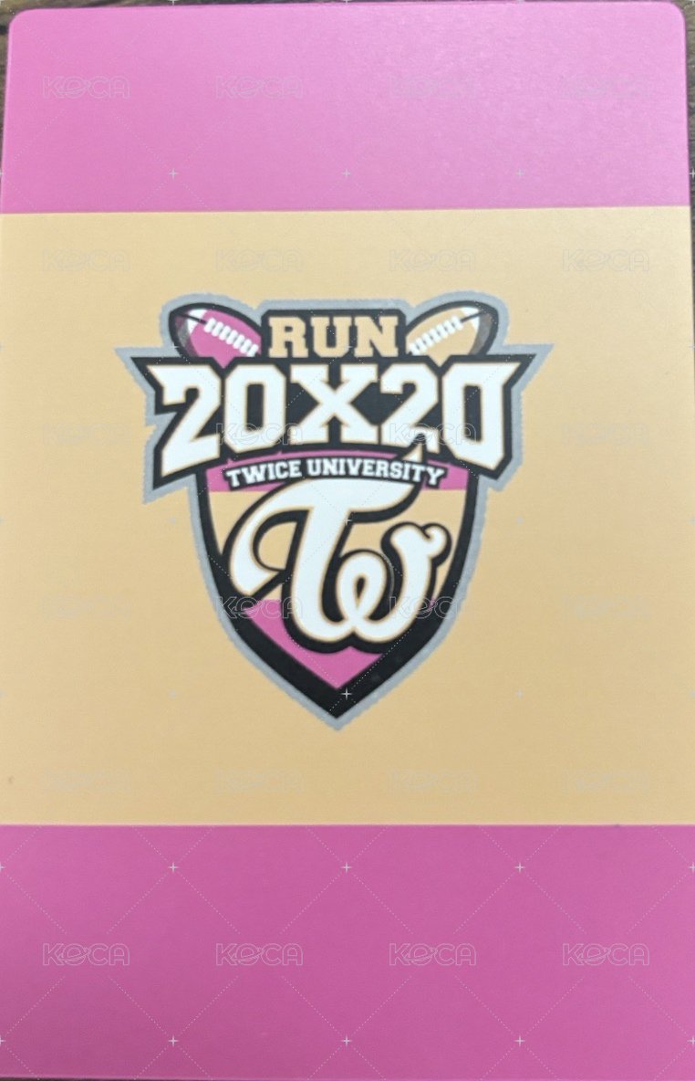 20’年曆 jyp 年曆卡 變化卡 背面