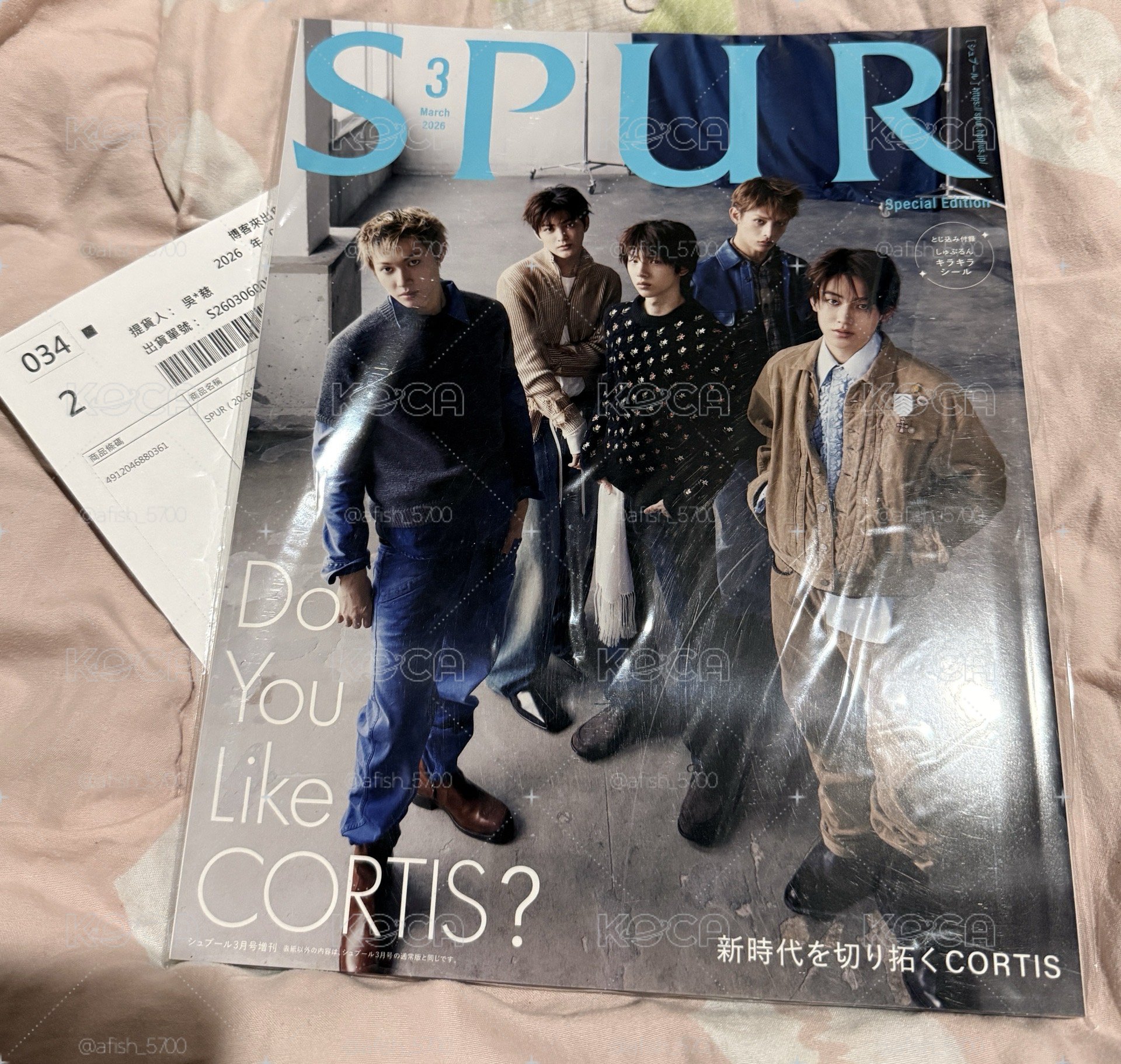 （最後一本賣完就沒了）SPUR 2026.03