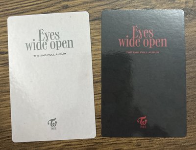 紗紗 Eyes Wide Open 小卡區💜