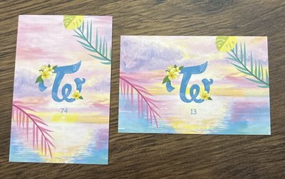 紗紗 2020年曆卡 變化卡💜